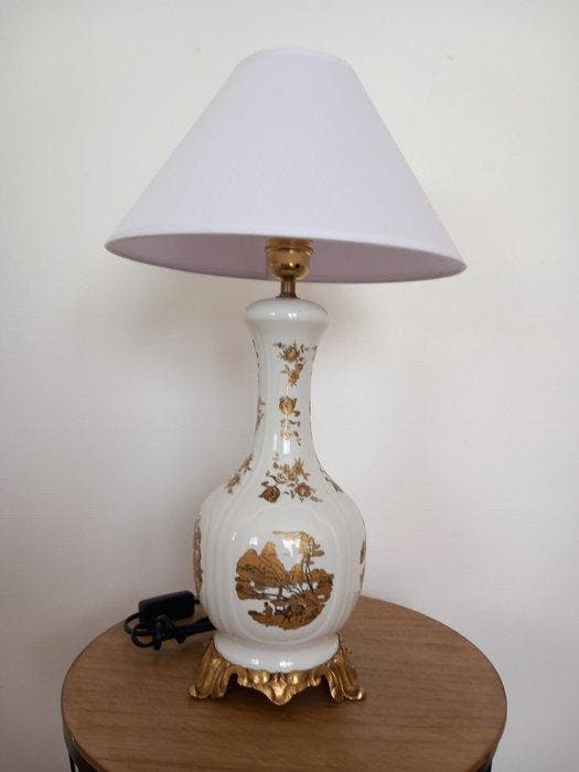 Lampe de table - Bronze doré, Antiek en Kunst, Antiek | Verlichting