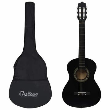 vidaXL Gitaar klassiek beginner kinderen met tas 1/2 34, Musique & Instruments, Verzenden