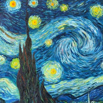 Vincent Van Gogh (1853-1890), After - La nuit étoilée 1889