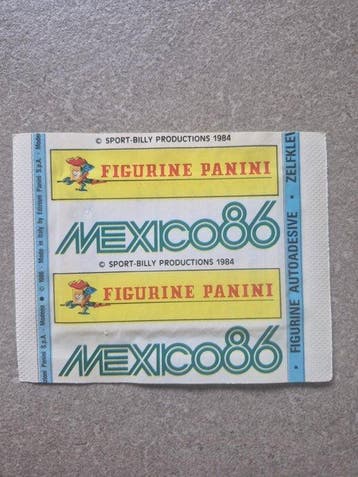 1986 Panini World Cup Stickers Emballage d’origine Pack -