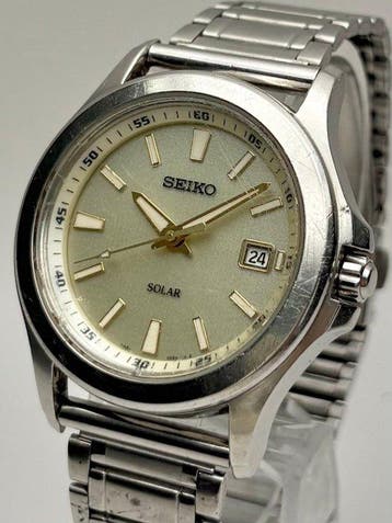 Seiko - Zonder minimumprijs - SEIKO Solar V145-0BY0 – Early
