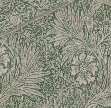Plaid Jacquard “Marigold Verde” – 170 x 130 cm,