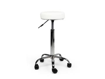 Tabouret Wit - Hoge uitvoering, Huis en Inrichting, In hoogte verstelbaar, Nieuw