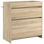 vidaXL Badkamer Onder Het Wastafel Kast Sonoma Eiken, Verzenden, Nieuw