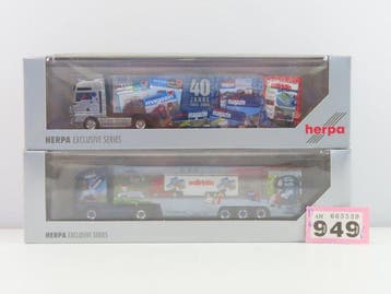 Herpa 1:87 - 2003/2005 - Modeltreinvoertuigen (2) - 2 Trucks