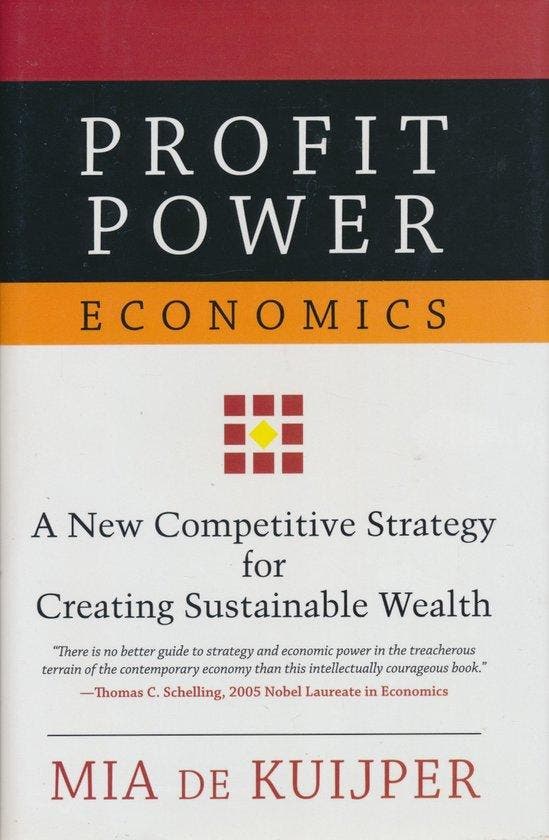 Profit Power Economics C 9780195171631 Mia A.M. de Kuijper, Boeken, Taal | Engels, Zo goed als nieuw, Verzenden
