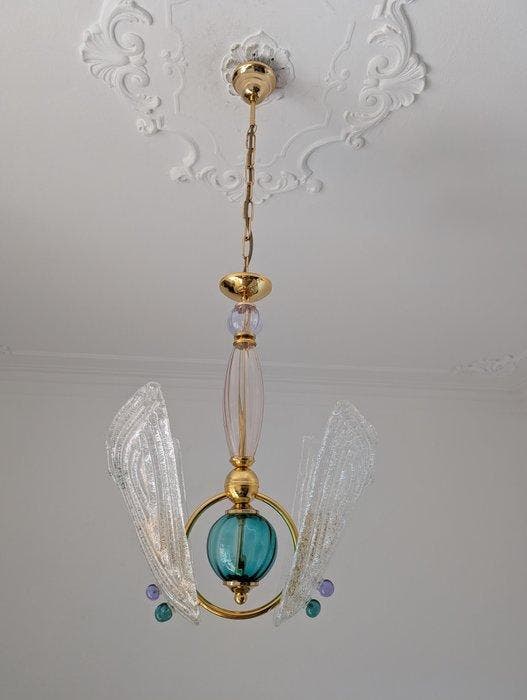 Geol Due - Lustre - Art. 108 - Verre - Murano Venise, Maison & Meubles, Maison & Meubles | Autre
