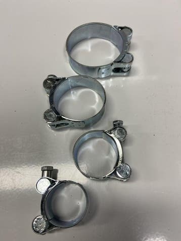 Zware kwaliteit breedband slangklem tbv 40mm gewapende slang, Tuin en Terras, Ophalen of Verzenden, Nieuw