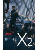 2020 BMW X2 KLEURENKAART BROCHURE ENGELS, Nieuw