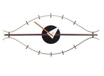 Eye clock style  horloge murale, Verzenden, Nieuw