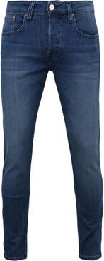 MUD Jeans Denim Slimmer Rick Blauw maat Maat 52/54 (L) Heren, Verzenden