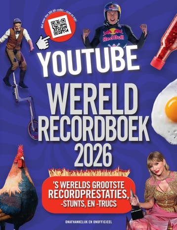 Youtube Wereldrecordboek 2026 | Adrian Besley | Nieuw, Verzenden, Nieuw, Adrian Besley