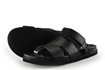 Sacha Slippers in maat 39 Zwart, Slippers, Verzenden, Zwart, Zo goed als nieuw