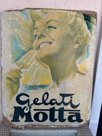 Motta Milano - Gelati Motta Origineel 1950 - Rossi Mario -