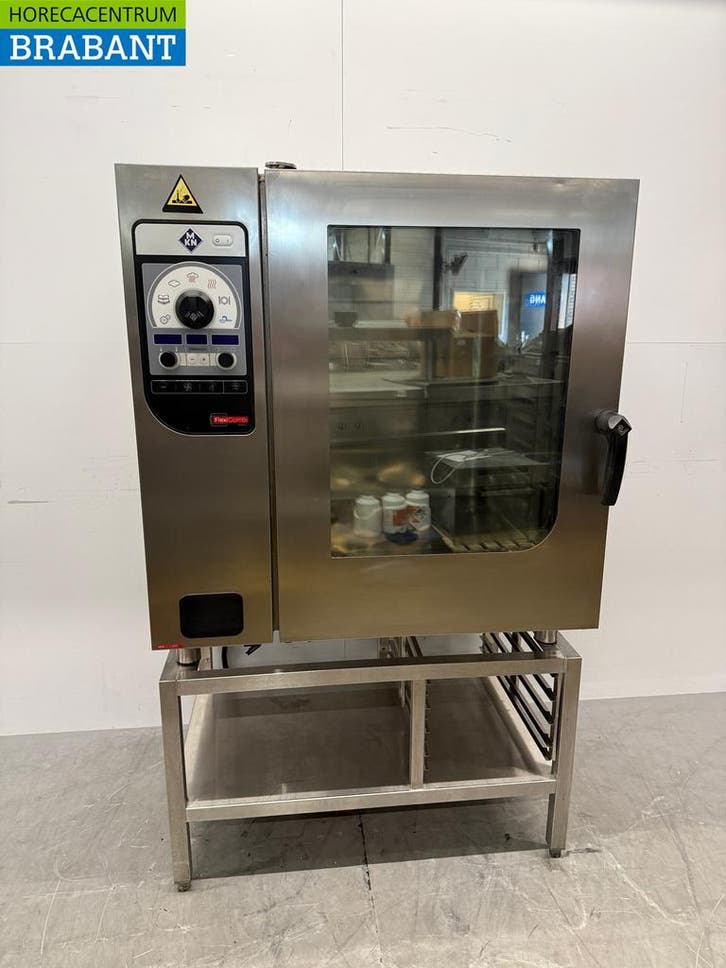 Acier inoxydable MKN Combisteamer avec chariot 10 x 1/1 GN, Zakelijke goederen, Horeca | Overige, Verzenden