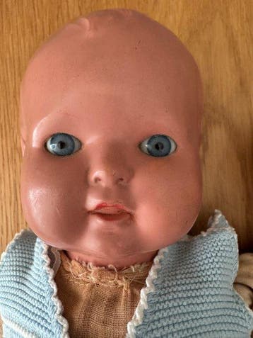 Figure - Twee antieke poppen (2) - Celluloïd