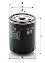 MANN Filter Oliefilter W 712/4, Ophalen of Verzenden, Nieuw, Overige automerken