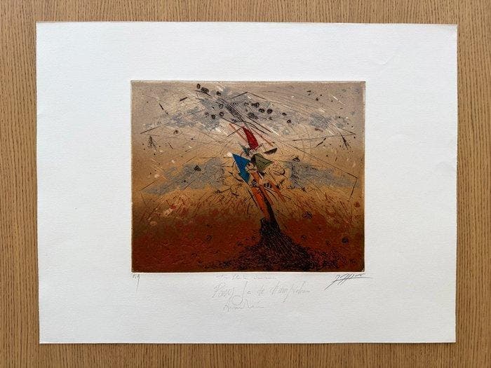 Georges Dussau (1947) - Sans titre, Antiek en Kunst, Antiek | Overige Antiek