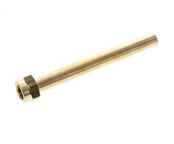 M16x1.5 Messing buis 150 mm lang met binnendraad, Verzenden, Nieuw