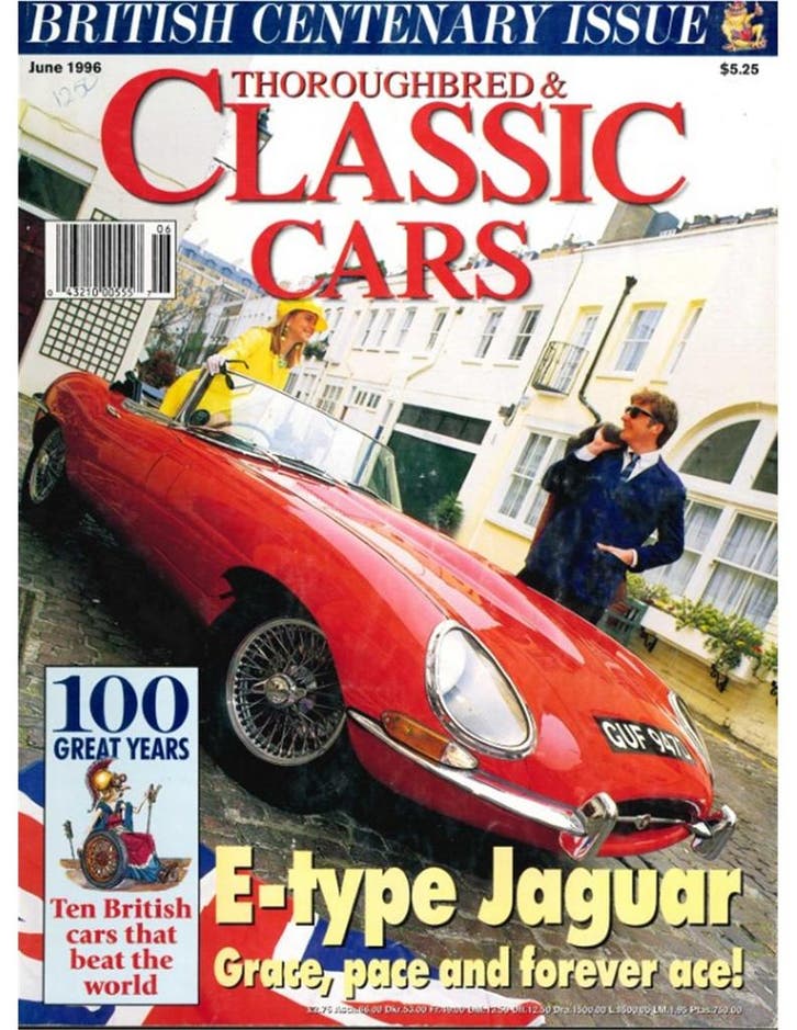 1996 THOROUGHBRED & CLASSIC CARS 09 ENGELS, Boeken, Auto's | Folders en Tijdschriften, Ophalen of Verzenden