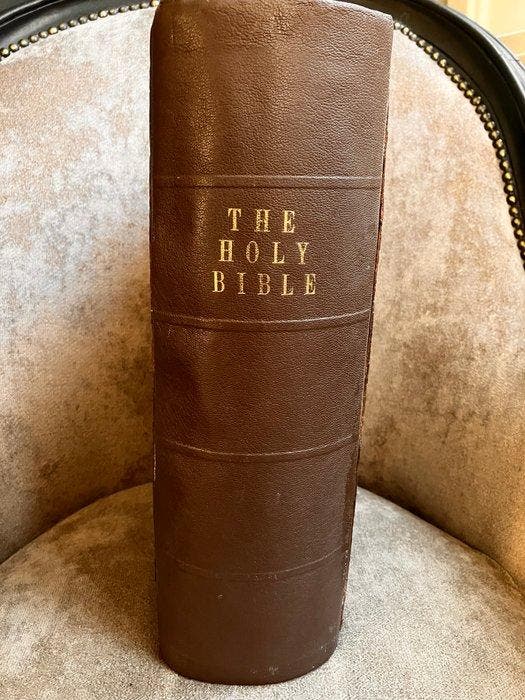 The Holy Bible - 1878, Antiquités & Art, Antiquités | Livres & Manuscrits