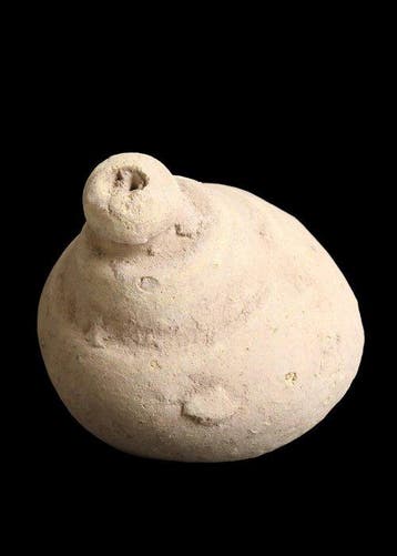 Byzantin Céramique grenade à main (Sans prix de réserve)