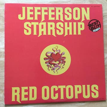 Jefferson Starship - Red Octopus, Verzenden