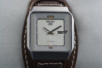 Seiko - 5 Automatic Square Case - Sans prix de réserve -