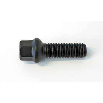 H&R Wielbout bolkonisch R14 M14x1.50 - Lengte 31mm - Zwart, Verzenden, Nieuw