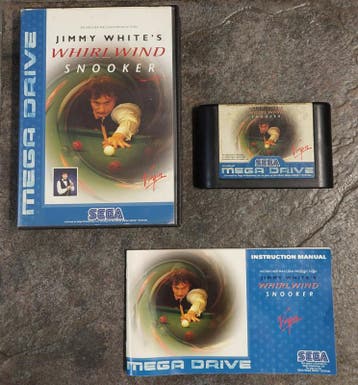 Jimmy White Whirlwind Snooker (Sega Mega Drive tweedehands, Consoles de jeu & Jeux vidéo, Ophalen of Verzenden