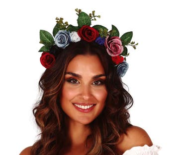 Bloemen Haarband Blaadjes, Verzenden, Nieuw
