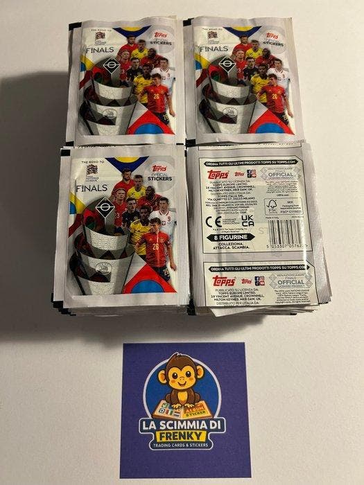 Topps - 200 Booster pack, Verzamelen, Stickers