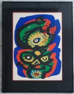 Anton Rooskens (1906-1976) - Lenfant with bird, Antiek en Kunst