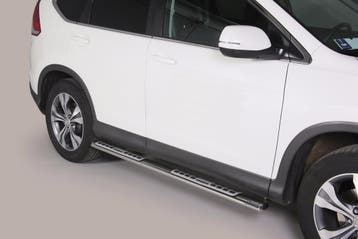 Side Bars | geschikt voor Honda | CR-V 12-15 5d suv. | RVS r, Verzenden