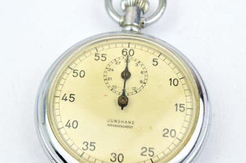 Junghans - Germany mechanical pocket stopwatch timer -, Nieuw