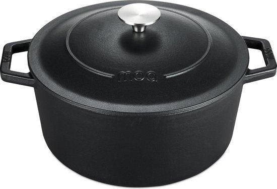 2dekans | MOA Braadpan - Gietijzer - Inhoud 5,7 liter - 26CM, Maison & Meubles, Cuisine | Casseroles & Poêles, Enlèvement ou Envoi