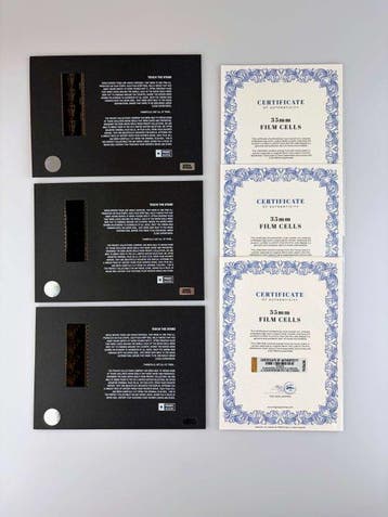 The Lord of the Rings – Rare Trilogy Set of 3 Mounted 35mm, Nieuw