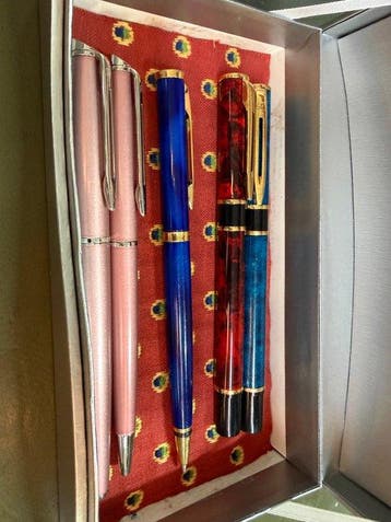 Waterman - lot of 5 - Sans prix de réserve - Stylo à plume, Nieuw