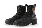 IK-KE Veterboots Meisjes in maat 30 Zwart, Verzenden, Jongen of Meisje, IK-KE, Schoenen