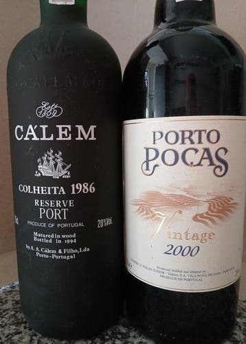 2000 Porto Poças Vintage & 1986 Cálem Colheita Tawny Port, Collections