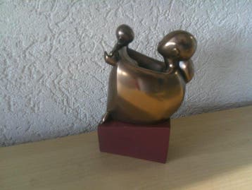Atelier in Beeld - Figurine - TEDER GELUK + MOEDER EN KIND