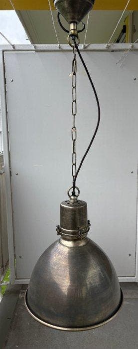 Lampe à suspendre - Laiton argenté - Lampe suspendue