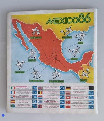 1986 Panini World Cup Diego Maradona Original edition - 1, Collections