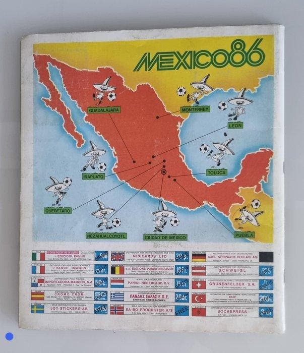 1986 Panini World Cup Diego Maradona Original edition - 1, Collections, Autocollants