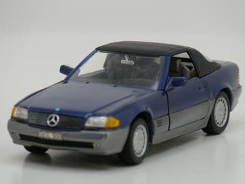 Schaal 1:18 Revell 8801 Mercedes 500 SL #943 (Automodellen), Hobby & Loisirs créatifs, Voitures miniatures | 1:18, Ophalen of Verzenden