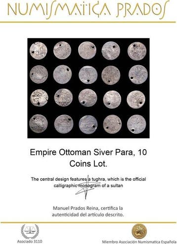 Ottomaanse Rijk. Para. 10 Coins Lot. (Zonder minimumprijs)