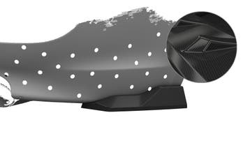 Achterskirt voor BMW 6 Serie E63 / E64 Coupé en Cabrio HA488, Verzenden