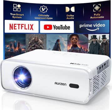 Aurzen Mini 4K Beamer | Tweede kansje | OP = OP, Verzenden, DLP