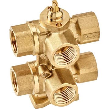 6-Weg Belimo Regelklep Rp1/2 Kvs0.63/0.25 ZoneTight, Verzenden, Nieuw