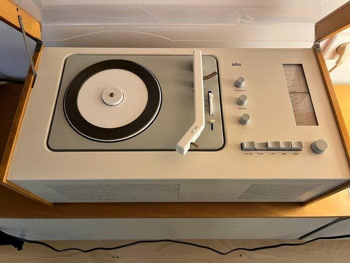 Braun - SK 61 Platenspeler, Audio, Tv en Foto, Radio's
